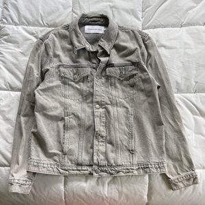Grey Calvin Klein Denim Jacket